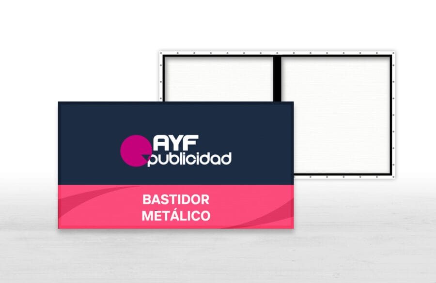 bastidor metalico a